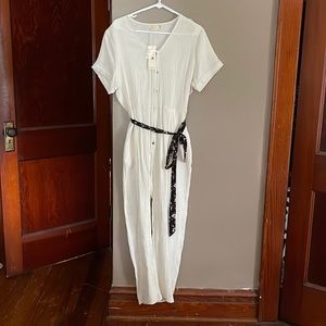 Roolee Georgetown Tie Jumpsuit